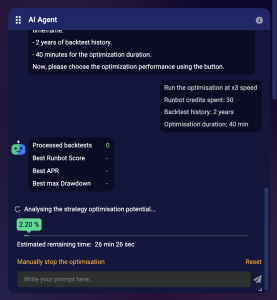 Runbot AI Optimiser Agent demo setup